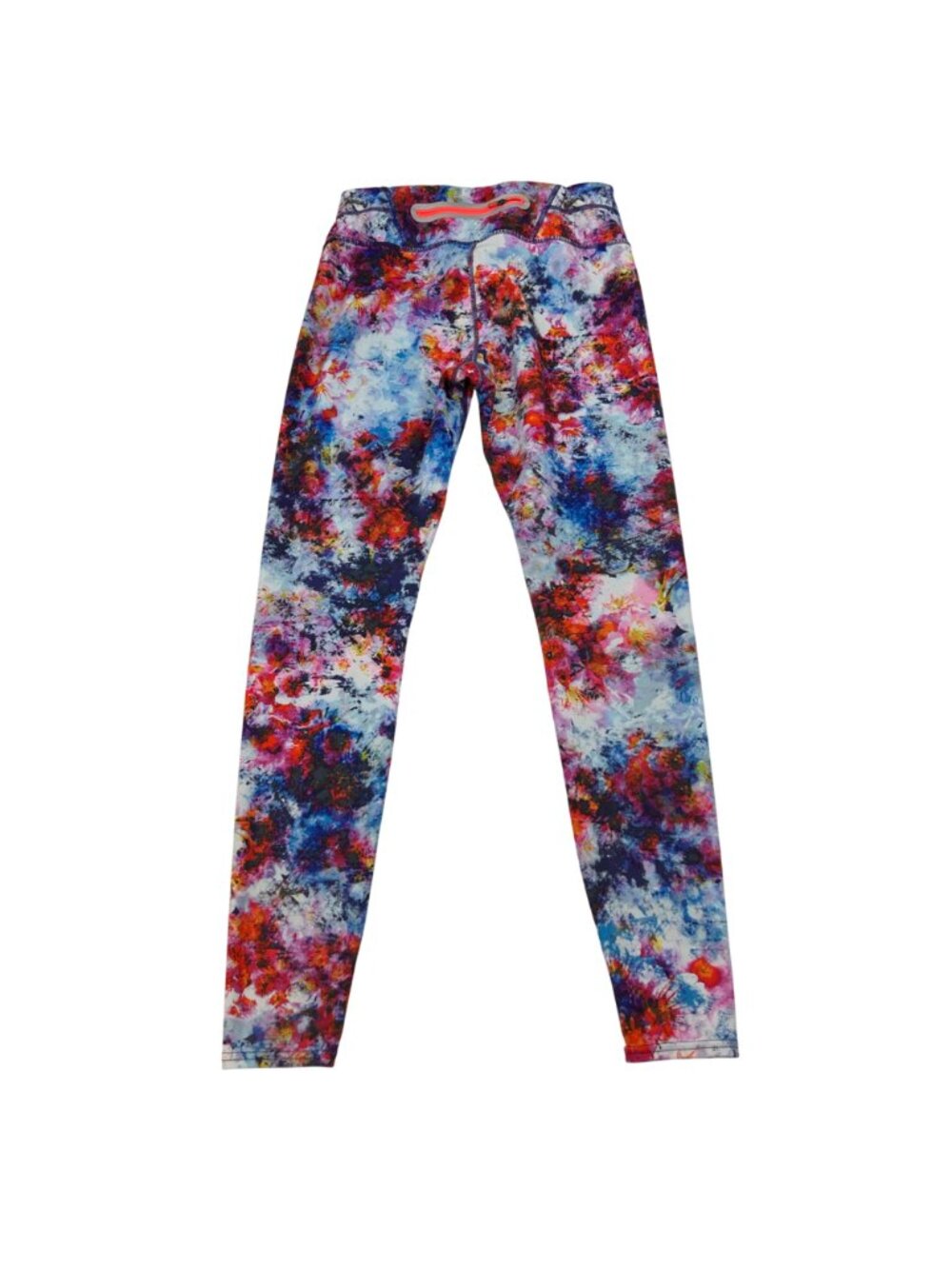 Athleta Women’s Ankle Leggings Low Rise Colorful Print Size Small - Picture 6 of 8